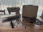 Vintage Singer 421 G Naaimachine met Koffer & Accessoires, Antiek en Kunst, Antiek | Naaimachines, Ophalen of Verzenden