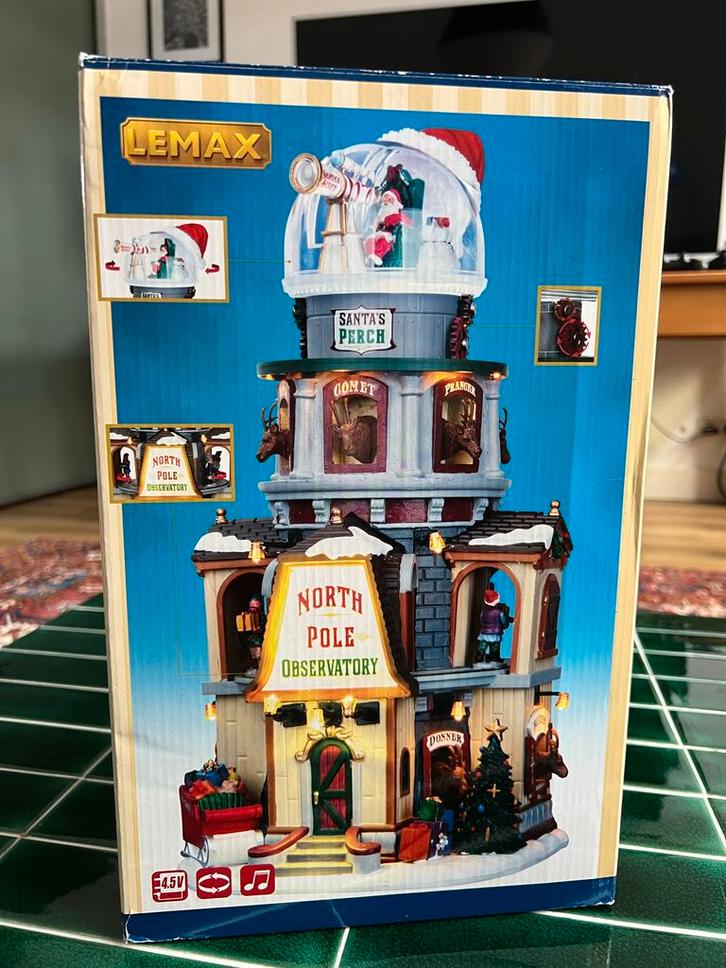Lemax North Pole Observatory - Kerstdorp, Diversen, Kerst, Gebruikt, Ophalen