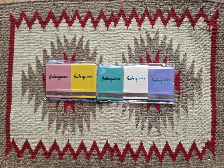 visvim Subsequence Matchbooks, Verzamelen, Rookartikelen, Aanstekers en Luciferdoosjes, Nieuw, Luciferdoosjes of -merken, Verzenden