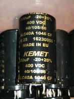330uF 400V ALC40A kemet, Ophalen of Verzenden, Nieuw