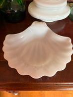 Vintage Anchor Hocking wit opaline zeeschelp schaaltje, Ophalen of Verzenden