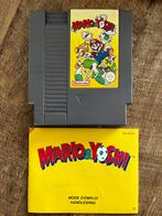 NES spel Mario & Yoshi inclusief puntgaaf boekje, Spelcomputers en Games, Games | Nintendo NES, Ophalen of Verzenden, Zo goed als nieuw