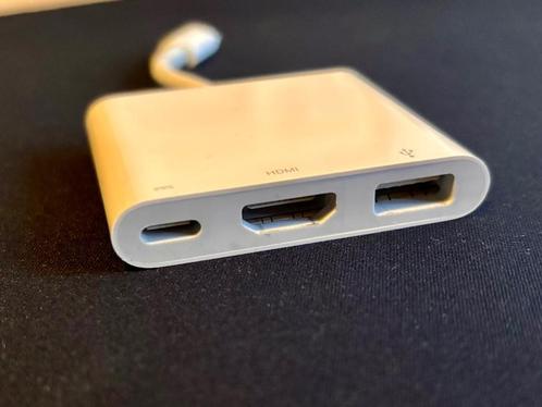 Apple USB‑C naar digitale AV multipoort adapter USB-A HDMI, Computers en Software, Dockingstations, Zo goed als nieuw, USB-hub