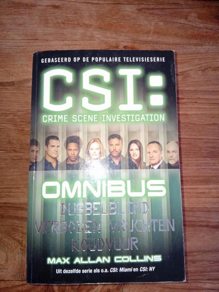 CSI Omnibus - Max Allan Collins, Boeken, Detectives, Gelezen, Tv-bewerking, Ophalen of Verzenden