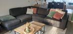 Antraciete hoekbank - gratis af te halen!, Ophalen, Gebruikt, Stof