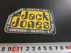 sticker JACK JONES Jeans Grijs *, Verzamelen, Ophalen, Zo goed als nieuw, Bedrijf of Vereniging