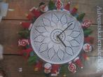 KERST patroon en haken adventkalender klok bomen drieluik, Ophalen of Verzenden