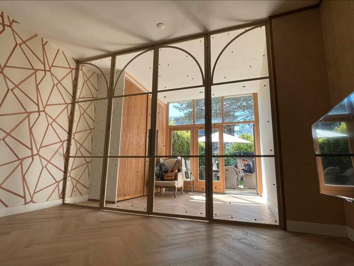 Industriële scheidingswand strak rank modern design, Doe-het-zelf en Verbouw, Deuren en Horren, Nieuw, Binnendeur, 215 cm of meer