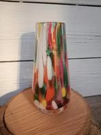 Glazen meerkleurig vaasje, Fidrio Holland., Overige kleuren, Ophalen of Verzenden, Minder dan 50 cm, Glas