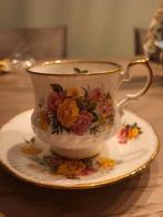 Queens fine bone china  kop en schotel, Ophalen of Verzenden