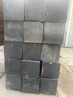 Stapelblokken antraciet 30x15, Tuin en Terras, Tegels en Klinkers, Ophalen, Zo goed als nieuw, Beton, Overige typen