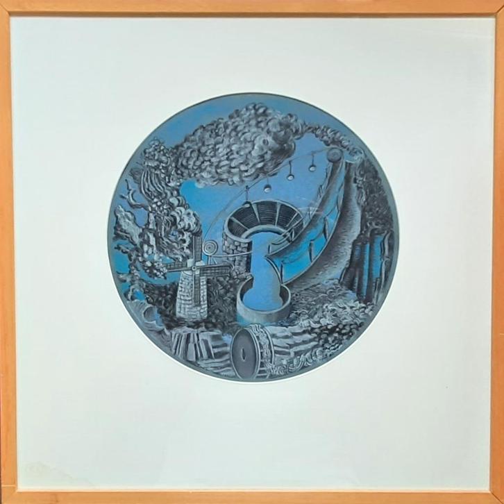 Marcel Reijerman – zeefdruk zonder titel, Antiek en Kunst, Kunst | Schilderijen | Modern, Ophalen of Verzenden