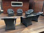 6 stuks Luxe Hartman Tuinstoelen - Wicker, Tuin en Terras, Tuinstoelen, Ophalen, Gebruikt, Wicker