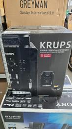KRUPS EA8108 Roma Zwart, Witgoed en Apparatuur, Koffiezetapparaten, Ophalen, 10 kopjes of meer, Zo goed als nieuw, Afneembaar waterreservoir