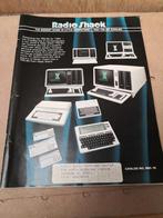 TRS 80 vintage Radio Shack 1980's, Ophalen of Verzenden, Gelezen