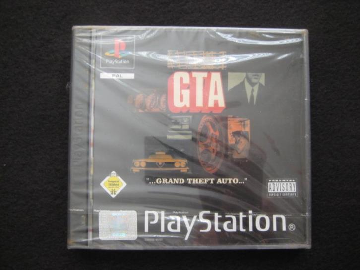 GTA Grand Theft Auto PS1 Playstation 1, Spelcomputers en Games, Games | Sony PlayStation 1, Nieuw, Avontuur en Actie, 1 speler