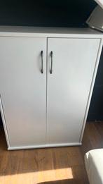 Witte kast met deuren en planken, Ophalen of Verzenden, Zo goed als nieuw, 25 tot 50 cm, 100 tot 150 cm