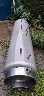 RVS Opslagtank – 600 Liter – met 2 32 mm Warmtewisselaars, 100 liter of meer, Boiler, Ophalen of Verzenden, Minder dan 3 jaar oud