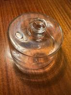 Kaasstolp, te plaatsen op een bord., Antiek en Kunst, Antiek | Glas en Kristal, Ophalen of Verzenden