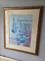 Schilderij G.A MACHE, Ophalen, 75 tot 100 cm, Schilderij, 75 cm of meer