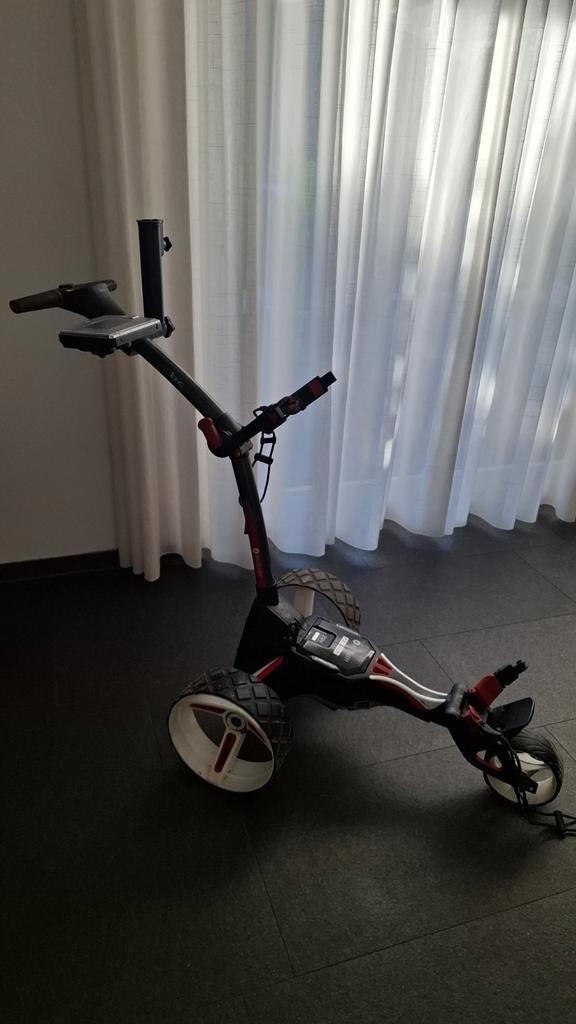 Motocaddy M1 DHC Golftrolley, Sport en Fitness, Golf, Gebruikt, Golfkar, Overige merken, Ophalen