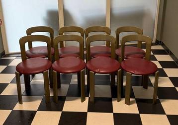 29 Bruno Rey stoelen met bor rode zitting beschikbaar voor biedingen