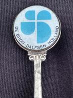 Antiek verzilverd theeepeltje De Bron-Dalfsen Holland, Ophalen of Verzenden, Zilver