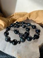 Shungiet shungite turkoois hanger beschermt aura SALE, Ophalen of Verzenden, Nieuw, Steen of Mineraal, Verstelbaar