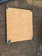 Zelfgemaakt Hondje op Wielen - 92x78cm, Doe-het-zelf en Verbouw, Platen en Panelen, Ophalen of Verzenden, Gebruikt, Multiplex