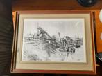 2 tekeningen Linne Limburg 1920., Antiek en Kunst, Kunst | Tekeningen en Foto's, Ophalen