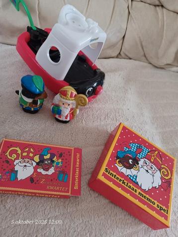 Sinterklaas +  stoomboot  little people  + piet 30€ beschikbaar voor biedingen