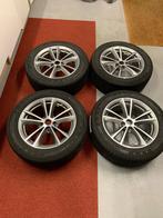 BMW 5 Velgen met winterbanden 225/55 R17, Auto-onderdelen, Ophalen, Gebruikt, Banden en Velgen, 17 inch