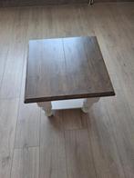 Bijzet tafel, Minder dan 55 cm, Zo goed als nieuw, Rechthoekig, Hout