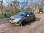 Opel Corsa 1.4 64KW 3D 2012 Bruin, Auto's, Voorwielaandrijving, Stof, 40 €/maand, 1398 cc