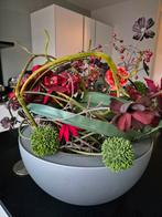 Grote pot met zijdebloemen, Ophalen of Verzenden, Zo goed als nieuw