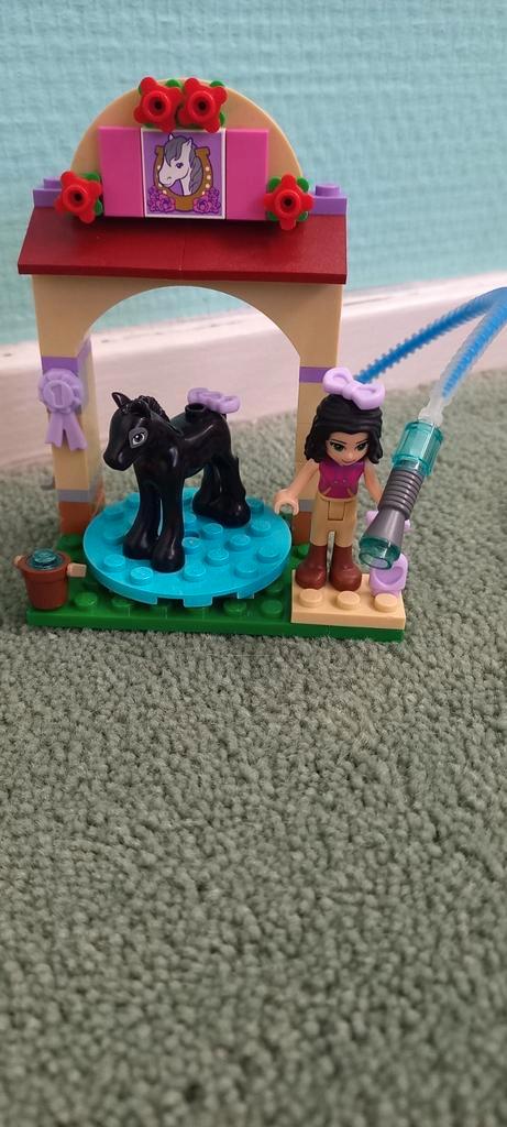 Lego friends nr: 41123 Paarden wasplaats, Kinderen en Baby's, Speelgoed | Duplo en Lego, Zo goed als nieuw, Ophalen