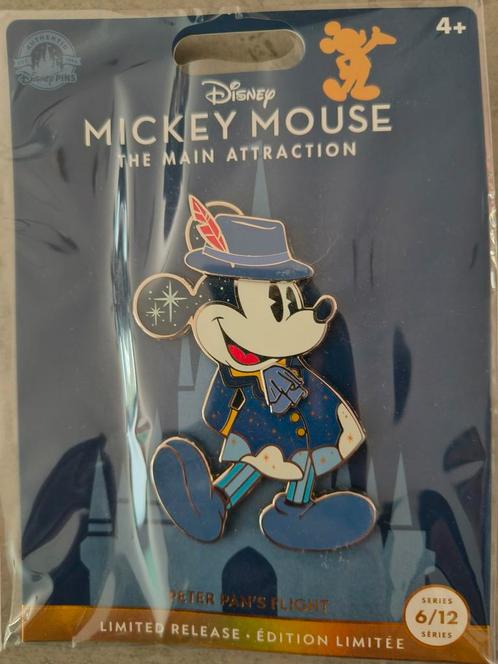 Disney Mickey Mouse The Main Attraction Pins, Verzamelen, Disney, Nieuw, Mickey Mouse, Ophalen of Verzenden