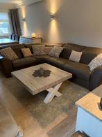 Lederen hoekbank van  Natuzzi, Huis en Inrichting, Ophalen, Gebruikt