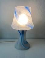 Set glazen tafellampjes design Monica Backstrim , jaren 80, Gebruikt, Jaren 80, Ophalen of Verzenden, Glas