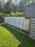 Zwembad met pomp en zoutwatersysteem, Tuin en Terras, Gebruikt, 300 cm of meer, Rechthoekig, Ophalen