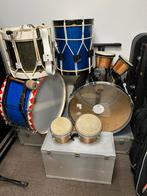 Drumstel parts: Toms, cimbals, 2 basdrums + pedals en 1 HH, Muziek en Instrumenten, Ophalen, Gebruikt, Overige merken