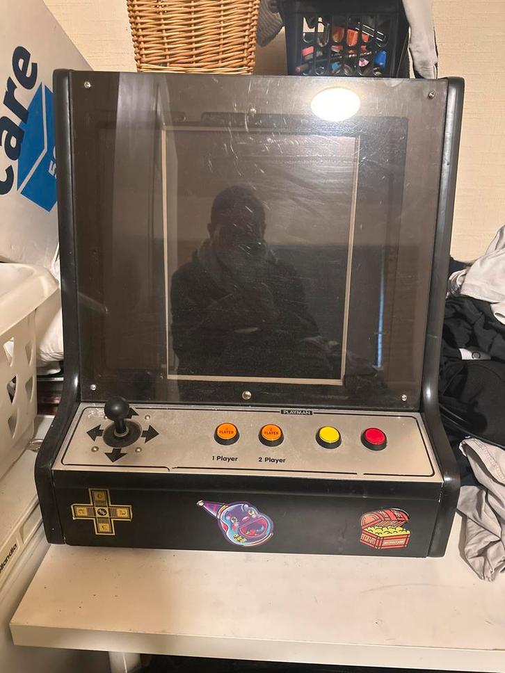 Vintage Playman Arcadekast, Spelcomputers en Games, Spelcomputers | Overige, Gebruikt, Ophalen of Verzenden