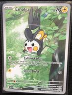 Emolga, Hobby en Vrije tijd, Verzamelkaartspellen | Pokémon, Ophalen of Verzenden, Nieuw, Losse kaart, Foil