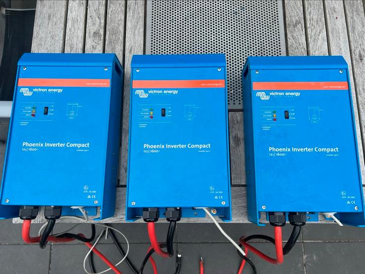 Victron Phoenix 12V 1600VA Zuivere Sinus Omvormer, Caravans en Kamperen, Camper-accessoires, Gebruikt, Ophalen of Verzenden