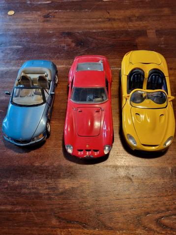 Modelauto Collectie: BMW Z3, Ferrari 250 GTO, Mustang beschikbaar voor biedingen