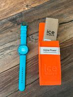 Nagenoeg nieuw! IceWatch Ice Watch Solar power, aqua blauw, Overige merken, Ophalen of Verzenden, Zo goed als nieuw, Polshorloge