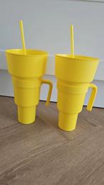 Snack- en drinkbeker 2in1 combibeker NIEUW(2st)prijs perstuk, Ophalen, Nieuw