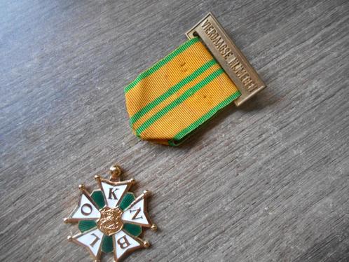 Vierdaagse medaille voor 10de keer lopen adv 2, Verzamelen, Militaria | Algemeen, Landmacht, Lintje, Medaille of Wings, Nederland