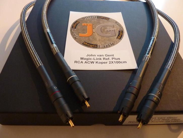 John van Gent RCA-RCA Magic-Link Reference Plus ACW Koper, Audio, Tv en Foto, Audiokabels en Televisiekabels, Nieuw, Interlink-kabel
