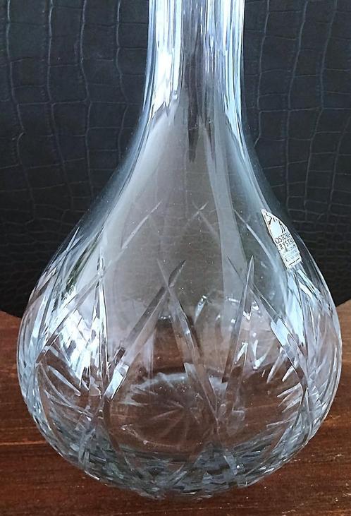 Karaf Vintage Kristal Fostonia, Verzamelen, Glas en Borrelglaasjes, Gebruikt, Overige typen, Ophalen of Verzenden
